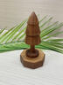 利念星辰實(shí)木小底座北美胡桃木櫸木茶墊奇石文玩古玩飾品陶瓷佛像迷你底座 八角胡桃木4.5cm*4.5cm*2cm 曬單實(shí)拍圖