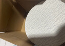 DATONG金牛5寸400目干磨圓形砂紙植絨砂紙片白砂打磨片氣磨自粘砂紙片 曬單實拍圖
