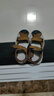 駱駝（CAMEL）舒適牛皮革增高防撞包頭沙灘休閑涼鞋男 G15M307040 古銅色 40 曬單實(shí)拍圖