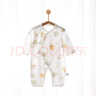 【全網(wǎng)熱銷】嬰兒連體衣薄款長(zhǎng)袖空調(diào)服寶寶純棉居家睡衣哈衣 5251#草坪鹿 59cm 曬單實(shí)拍圖