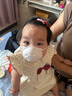 袋鼠醫(yī)生兒童口罩3d立體0-6個(gè)月嬰幼兒寶寶口罩6-12月白色10支防花粉柳絮 曬單實(shí)拍圖