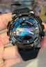 卡西歐（CASIO）手表男G-SHOCK金屬小鋼炮防水運動學(xué)生電子表送男友GM-110B-1A 曬單實拍圖