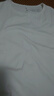 無印良品（MUJI）女式?jīng)龈蟹雷贤饩€蝙蝠袖T恤 短袖上衣打底衫女款涼感物語硬核防曬 白色 M (160/84A) 曬單實(shí)拍圖