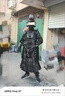 暗區(qū)突圍風(fēng)雪玉門cos服甲胄cos戰(zhàn)術(shù)錘紋扎甲暗影戰(zhàn)區(qū)機車獵人玩具 錘紋銀色五件套加護臂 曬單實拍圖
