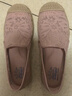 斯凱奇（Skechers）女鞋夏季漁夫鞋單鞋新中式蕾絲平底鞋淺口一腳蹬通勤鞋113025 曬單實拍圖