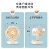 美的（Midea）【小型風(fēng)扇】輕音臺式桌面空氣循環(huán)扇家用柔風(fēng)電風(fēng)扇宿舍辦公迷你臺扇落地扇空調(diào)伴侶 GAF18AD 曬單實拍圖