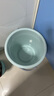 福愛家水桶塑料桶洗腳桶泡腳桶洗衣洗車泡澡桶加厚提水桶拖把桶22L藍色 曬單實拍圖