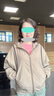 杰麗·莫克（Jerrie Mock）防曬衣女款2022夏季新款寬松戶外風(fēng)衣顯瘦時(shí)尚透氣百搭薄款外套 卡其 L 曬單實(shí)拍圖