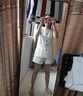 燁白老錢風(fēng)穿搭套裝亞麻馬甲時(shí)尚休閑女夏季2025感小香風(fēng)無(wú)袖背心短褲 米白色馬甲+米白色短褲 XL 曬單實(shí)拍圖
