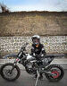 車蘭達二手高賽魔術師波速爾M1M5華陽克維斯卒馬CQR水冷山地越野摩托車 黑紅色 大型高賽250cc不可上牌 曬單實拍圖