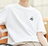 森馬（Semir）吸濕速干短袖t恤男國(guó)潮熊貓刺繡25夏男t恤上衣109325100226 曬單實(shí)拍圖