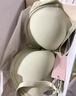 遐（HSIA）[小青提]七夕禮物光面無痕透氣女內(nèi)衣大胸顯小收副乳全罩杯文胸 膚色-標(biāo)準(zhǔn)版 85B 曬單實(shí)拍圖