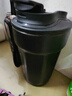SZTAA保溫杯水杯高顏值學(xué)生咖啡杯便攜316不銹鋼長(zhǎng)效保溫隨行杯可樂(lè)杯 耀夜黑480ml【316內(nèi)膽+杯刷】 曬單實(shí)拍圖