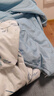 LOVOA類抗菌防螨纖維被夏被子空調(diào)被 1.6斤 150*215cm 藍(lán)色學(xué)生宿舍 曬單實(shí)拍圖