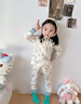 新生嬰兒衣服秋冬季男女寶寶秋裝純棉a類分體套裝秋天幼兒兩件套 【高腰護(hù)肚】獅子氣球 80 ：10-18個(gè)月 推薦體重：18-22斤 曬單實(shí)拍圖