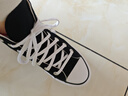 匡威（Converse）官方All Star Lift女高幫帆布經(jīng)典厚底鞋黑色560845C 560845C/黑色 36 曬單實拍圖