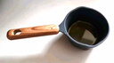 onlycook家用不粘潑油專用小鍋炸鍋煎鍋煎蛋鍋熱油小鍋多功能油鍋 黑色/個 曬單實拍圖