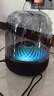 哈曼卡頓（Harman/Kardon）琉璃4代 360度環(huán)繞立體聲 菱形氛圍燈效 下沉式低音炮 桌面藍牙音箱 Aura Studio4黑色 曬單實拍圖