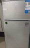 奧克斯小冰箱家用小型迷你冷藏冷凍兩用出租房宿舍用節(jié)能省電寢室辦公室電冰箱 【熱賣款 升級(jí)凈化去味】22A126DW銀 曬單實(shí)拍圖