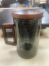 茗光茶杯茶水分離泡茶杯玻璃水杯男士茶杯辦公玻璃高硼硅綠茶杯 曬單實(shí)拍圖