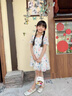 G.DUCKKIDS小黃鴨童裝女童連衣裙夏季2024兒童公主裙女孩甜美蝴蝶結(jié)夏裝裙子 黃色 110 建議4~5歲【100-110cm】 曬單實(shí)拍圖