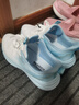 回力女鞋夏季新款透氣網(wǎng)面運動鞋子女軟底減震跑步鞋 4636 白藍(lán)  39  曬單實拍圖
