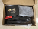 宜馳（EGCHI）皮鞋男士商務(wù)休閑鞋頭層牛皮套腳駕車鞋子 C8833 黑色 43  曬單實拍圖