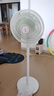 鉆石牌電風扇家用【1級能效+直流變頻+純銅電機】臺地兩用搖頭扇大風量輕音臥室客廳空調(diào)伴侶DFS-ZBM08 曬單實拍圖