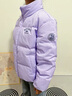 波司登（BOSIDENG）25年冬新款羽絨服男女兒童5A抗菌4防寬松立領(lǐng)外套T250246910DS 浪漫紫|6197 140 /64 約 130-140cm 30kg 曬單實(shí)拍圖