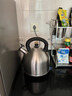 奧克斯電熱水壺家用開(kāi)水壺自動(dòng)斷電水壺大容量304不銹鋼燒水壺快壺燒水器茶壺 4.2L 銀色 曬單實(shí)拍圖