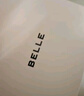 百麗（Belle）寬條帶休閑涼鞋女2025夏季新款商場(chǎng)同款真皮厚底涼鞋D6N2DBL5 米白 38 (240mm) 曬單實(shí)拍圖