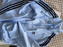 adidas經(jīng)典復(fù)古運(yùn)動立領(lǐng)夾克外套女裝秋季阿迪達(dá)斯官方三葉草 淡粉藍(lán)   XL 曬單實(shí)拍圖