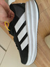阿迪達(dá)斯adidas三條紋女鞋黑白撞色休閑跑步鞋ID8765 36.5碼 曬單實(shí)拍圖