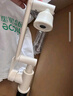 四季沐歌面盆水龍頭升降抽拉式奶油白冷熱雙控浴室衛(wèi)生間洗手洗臉臺盆龍頭 曬單實拍圖