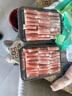 羊小柒 寧夏灘羊 羔羊原切羊肉卷凈重2斤 羊肉片火鍋食材清真 曬單實拍圖