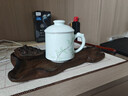 昌南（changnan） 茶杯辦公杯陶瓷茶水分離杯蓋杯商務(wù)會議杯開會定制公司LOGO刻字 曬單實(shí)拍圖