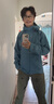 KLATTERMUSEN攀山鼠10651M阿薩神族男款輕量沖鋒衣-Asynja Jacket M's 花崗巖藍675/Blue Granit M 曬單實拍圖