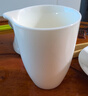 元青佳盛整套功夫茶具中國白羊脂玉瓷陶瓷茶具套裝蓋碗公杯茶漏三件套 曬單實拍圖