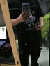 啄木鳥2件裝夏季短袖T恤男寬松潮流冰絲五分袖韓版T恤 五角星白+半球黑 XL 曬單實拍圖
