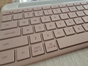 羅技（Logitech）K580無線藍牙超薄靜音鍵盤 辦公鍵盤筆記本電腦手機Mac平板ipad鍵盤雙模外接鍵盤薄膜便攜多屏家用 超薄鍵盤-茱萸粉 曬單實拍圖