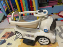 BABYPURE SHINE兒童電動車扭扭車遙控可坐人1-5歲男女寶寶滑滑車充電兒童車 遮陽篷+遙控款-白色靜音輪(遙控電動滑行推行) 曬單實拍圖