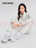 斯凱奇（Skechers）【成毅同款】月影鞋女鞋夏季復(fù)古休閑鞋軟底運(yùn)動(dòng)鞋老爹鞋177357 曬單實(shí)拍圖