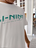 LI-NING KIDS李寧兒童t恤短袖速干男童大童2025年夏季新款打底衫寬松透氣半袖 標(biāo)準(zhǔn)白 160 曬單實(shí)拍圖
