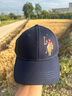 U.S.POLO ASSN.保羅帽子男士女純棉硬頂棒球帽春夏秋高頂戶外防曬太陽帽休閑刺繡 藏青色(54-60cm) 均碼大小可調(diào)節(jié) 曬單實拍圖