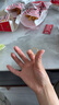 周大福 簡(jiǎn)約素圈 黃金戒指(工費(fèi)220)14號(hào) 約2.4g EOF1295七夕禮物 曬單實(shí)拍圖