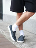Allbirds休閑鞋Wool Cruiser Slip On新品羊毛舒適輕便男女一腳蹬 深灰色（淺灰底） 42 /M9 男碼 曬單實(shí)拍圖