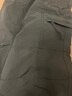 Homlean美式戶外工裝褲男春夏季寬松闊腿機(jī)能直筒防水長(zhǎng)褲子HT02軍綠L 曬單實(shí)拍圖