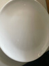 廚萬雅商用密胺盤子酒店餐具自助餐圓盤菜盤炒菜炒飯炒面盤子10英寸 曬單實(shí)拍圖