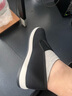 3514老北京布鞋工作鞋輕便一腳蹬爸爸鞋傳統(tǒng)布鞋男士休閑鞋  黑色 39 曬單實拍圖