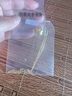 中國(guó)黃金（CHINA GOLD）黃金項(xiàng)鏈女士足金玫瑰花吊墜珠寶首飾七夕情人節(jié)禮物送女友老婆 足金吊墜約3.3g*配銀鏈【甄選禮盒】 曬單實(shí)拍圖